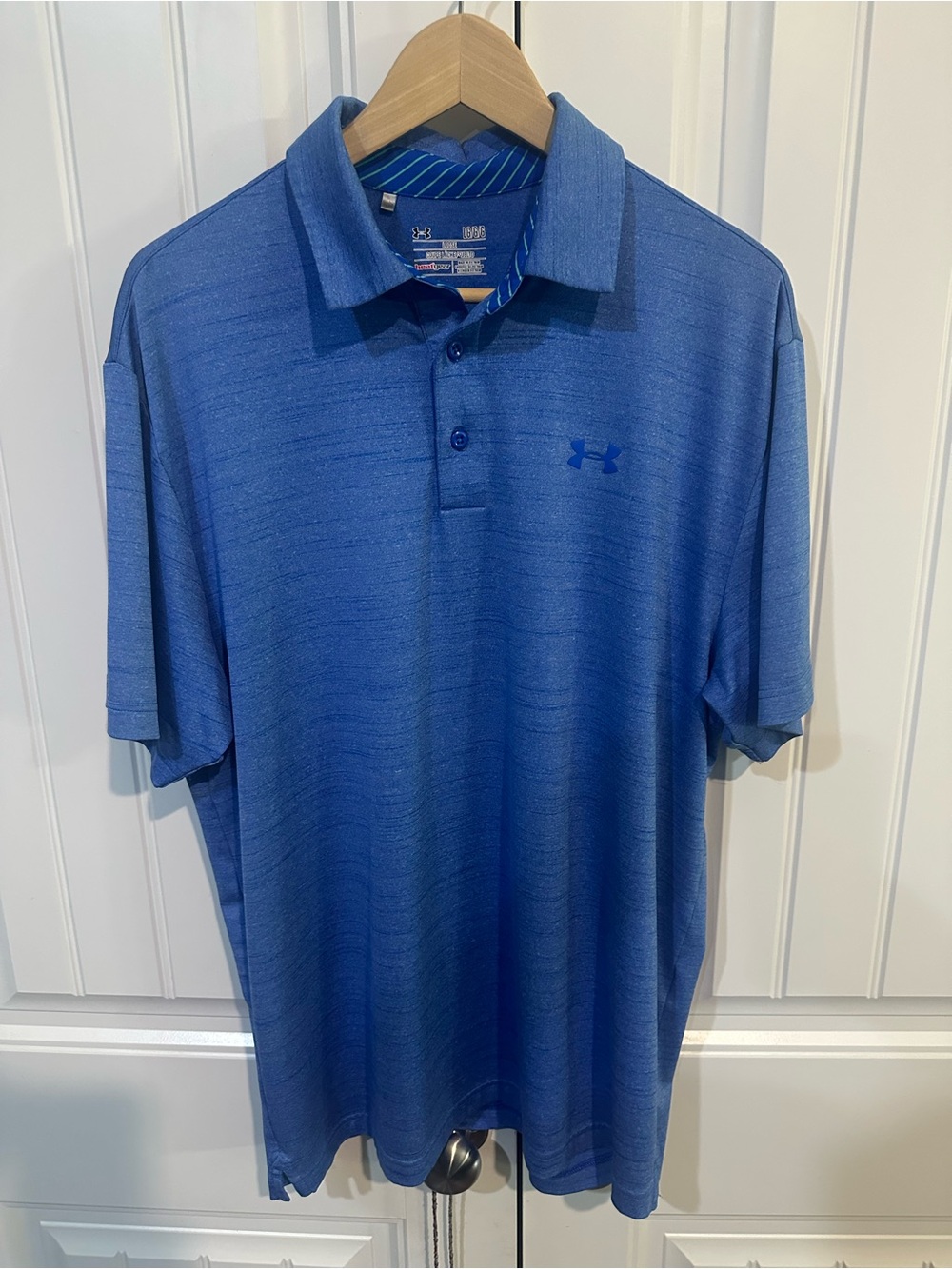 Under Armour Men's Blue Performance Polo Shirt